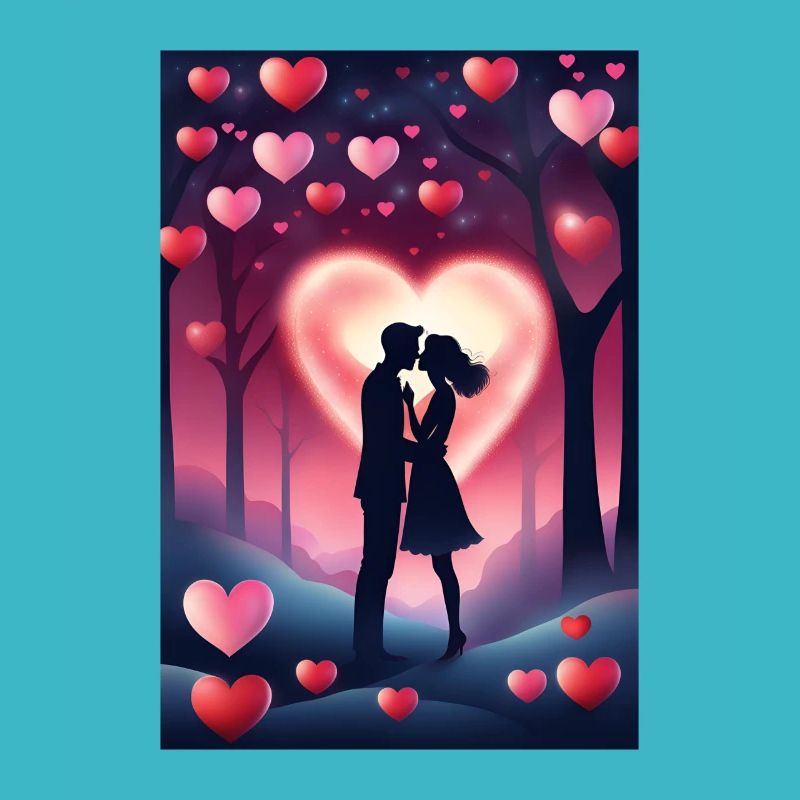 Baiser de la Saint-Valentin