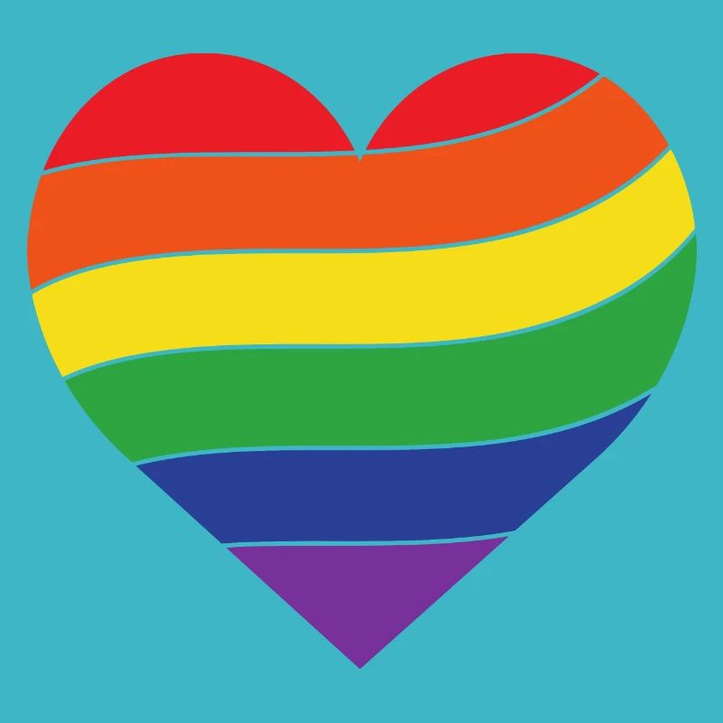 Regenbogen Herz | Pride