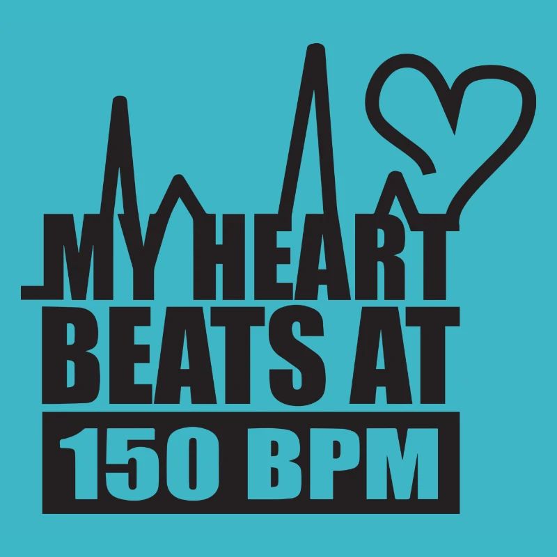 Mon cœur bat à 150 BPM