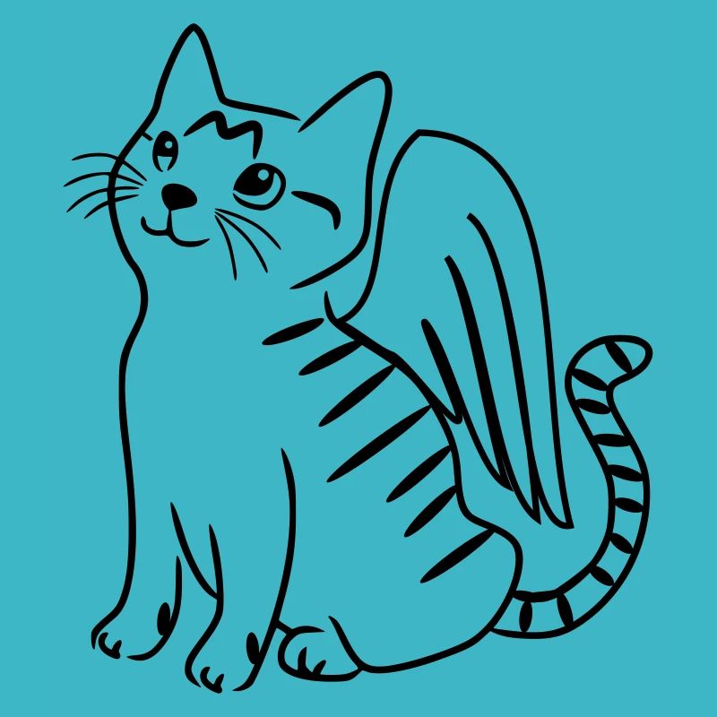 Katze Schutzengel Mau