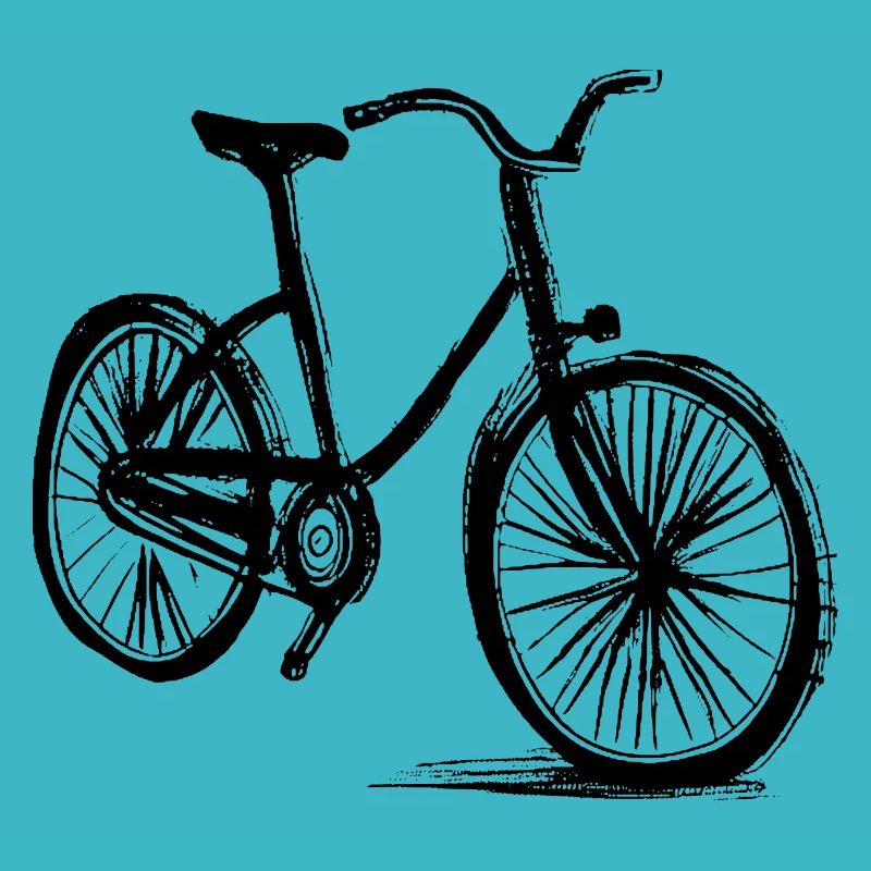Bicycle Doodle Bicycles Cycling Silhouette 5