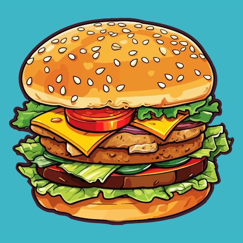 Saftiger Burger