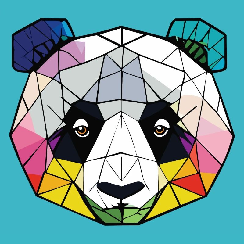 Jugendstil-Panda
