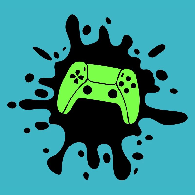 Gamer Gamepad Blobs