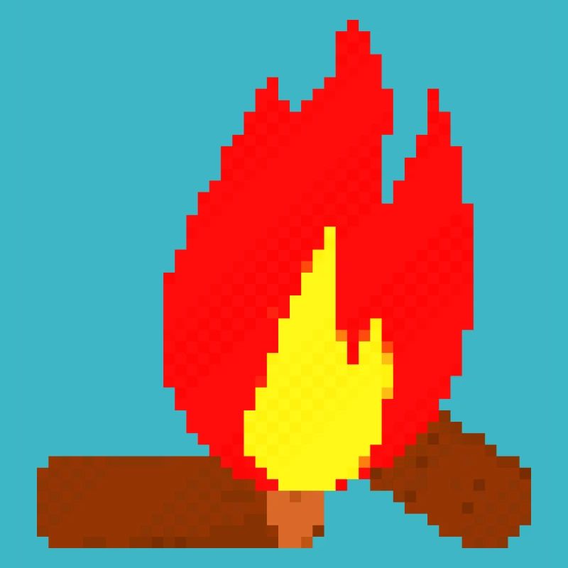 Pixel Feuer pixel fire
