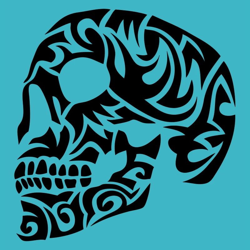 tribal death head 7052