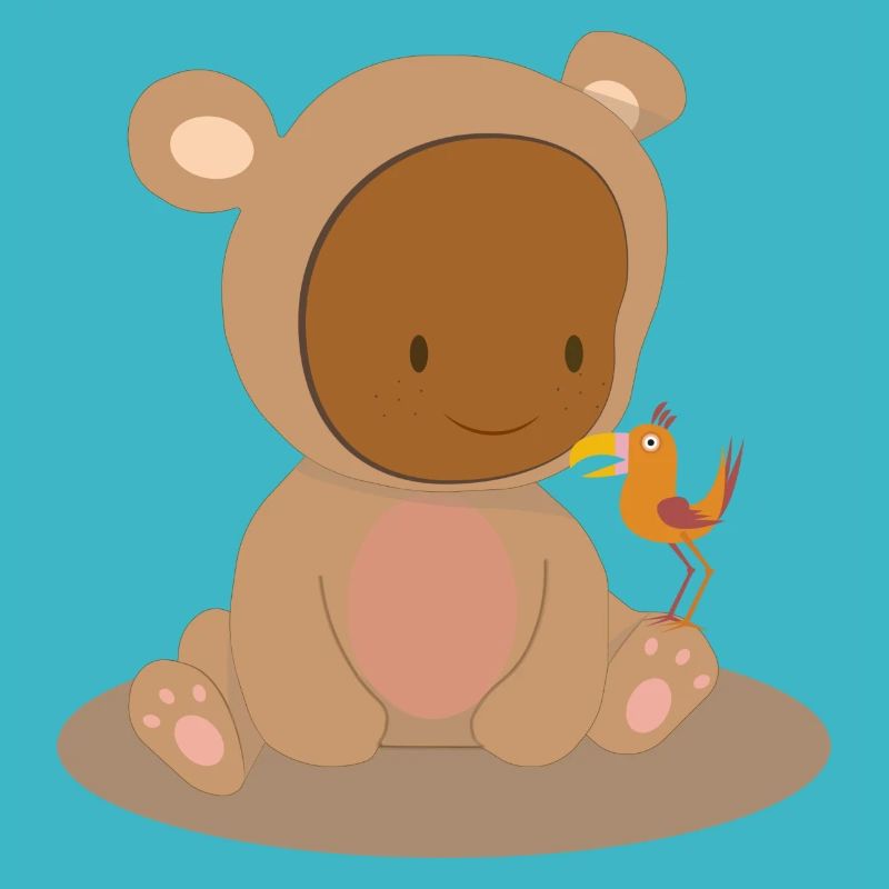 bébé, bébé noir, bébé afro