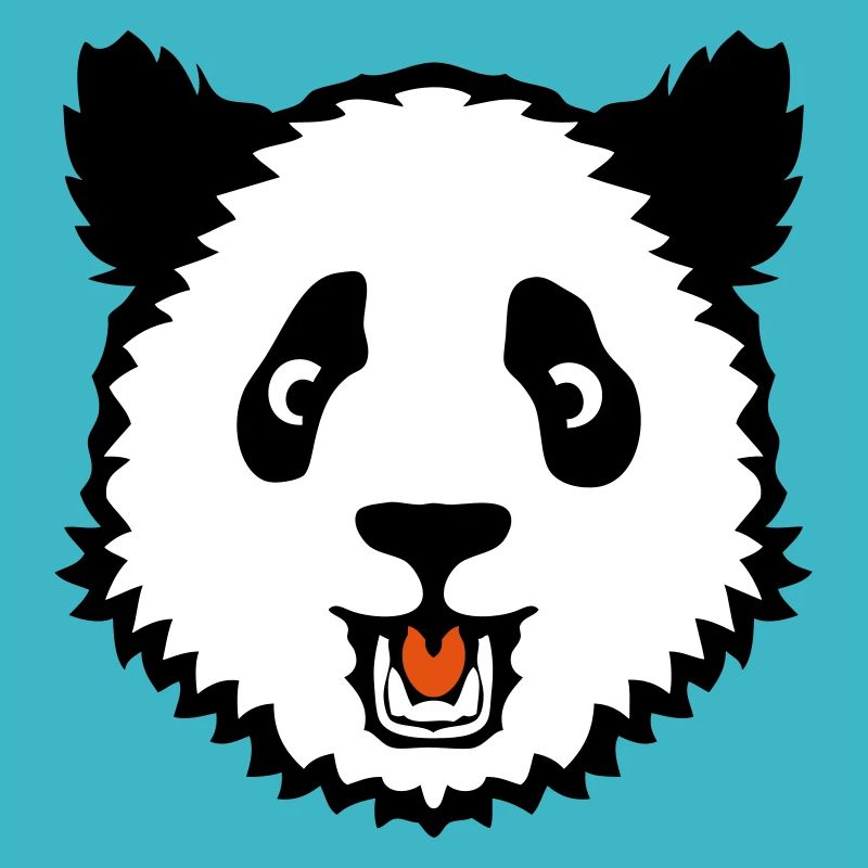 panda head animal teddy bear 130 2