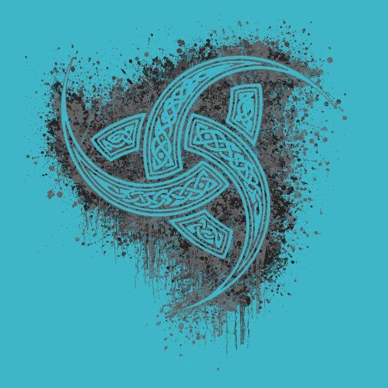 tatouage tribal viking - cornes d'odin - thor