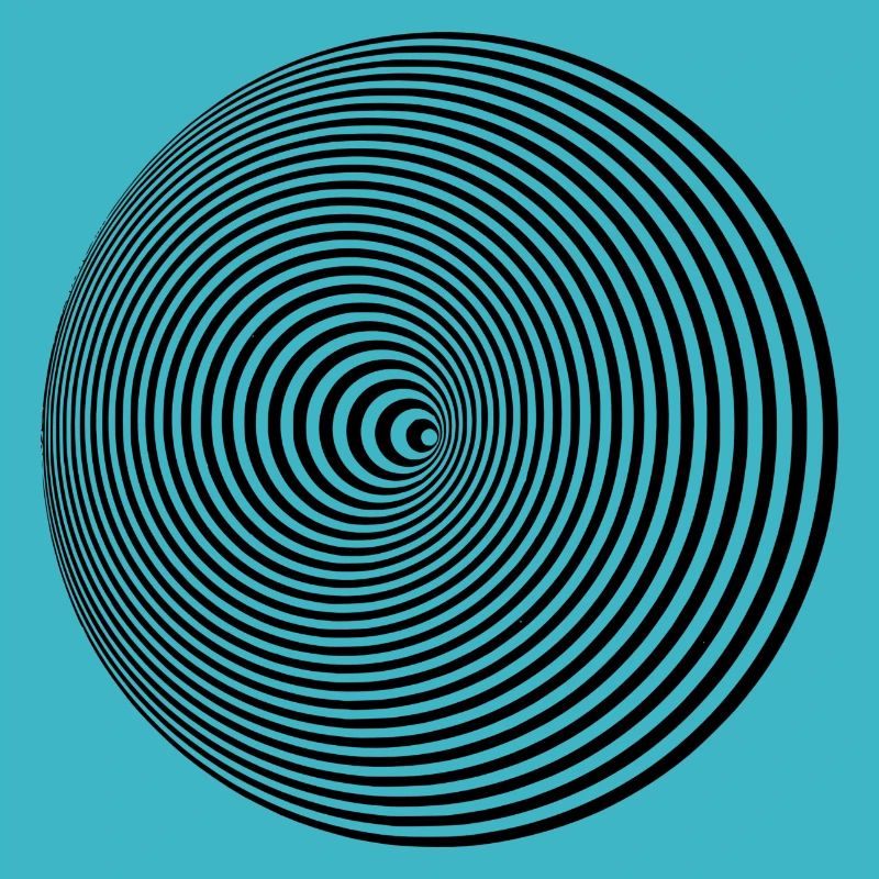 Kreis Illusion Geschenkidee Geschenk
