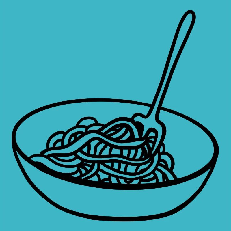 Assiette de spaghettis