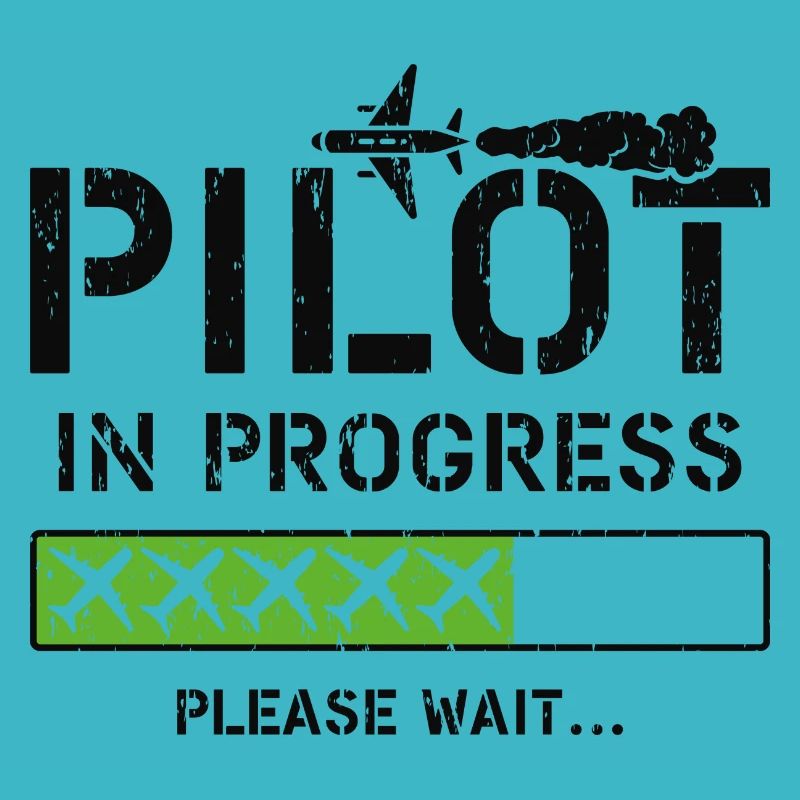 Future Airplane Pilot Son Grandson Aviation Flying