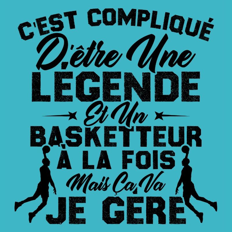 Une Légende Et Un Basketteur