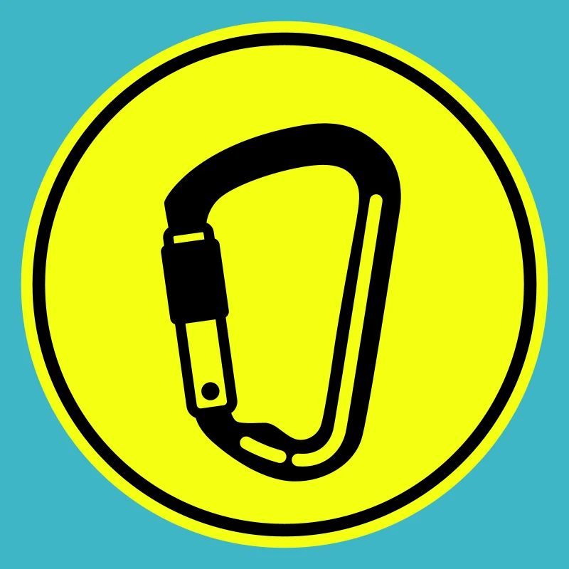 Climbing equipment carabiners