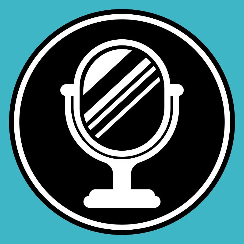 Mirror Icon Silhouette