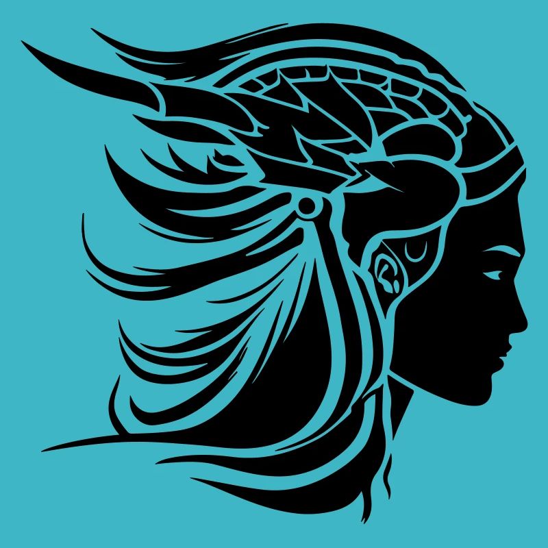 Wikinger Frau Viking Kriegerin