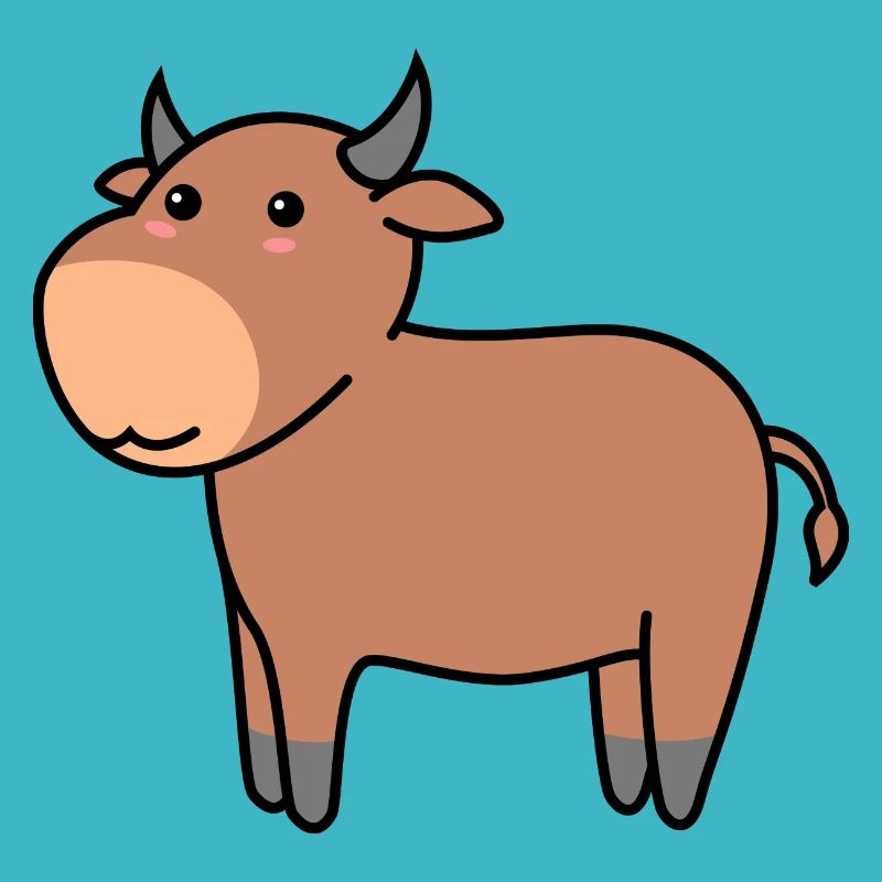 Stier Comic Tier