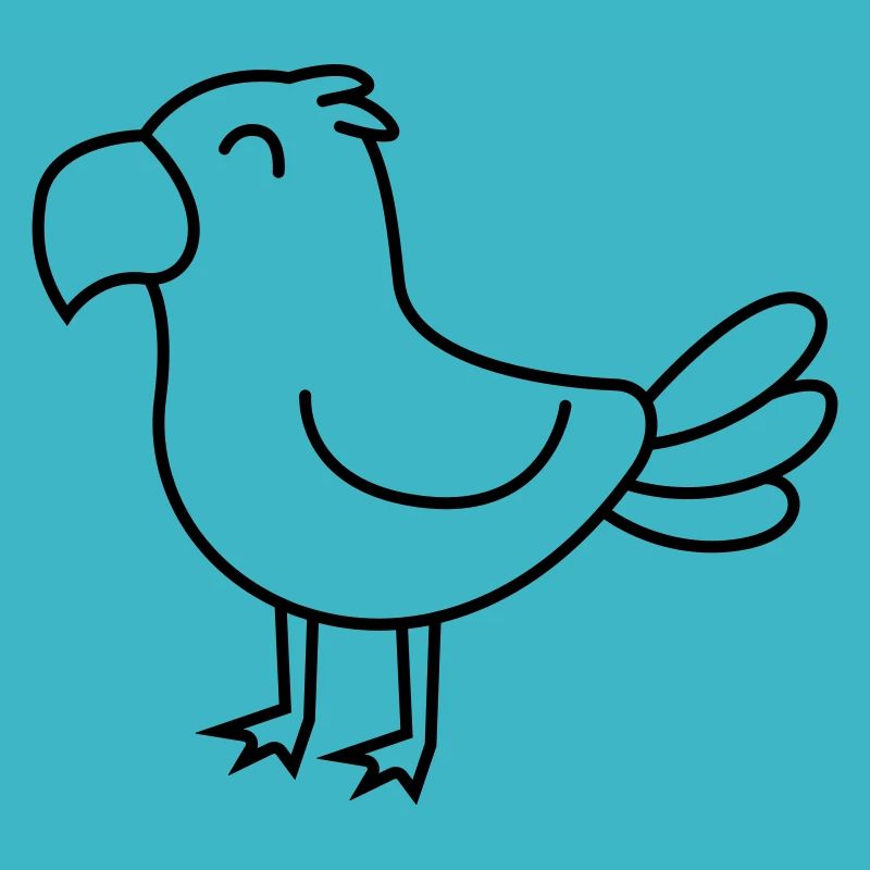 Parrot Comic Animal
