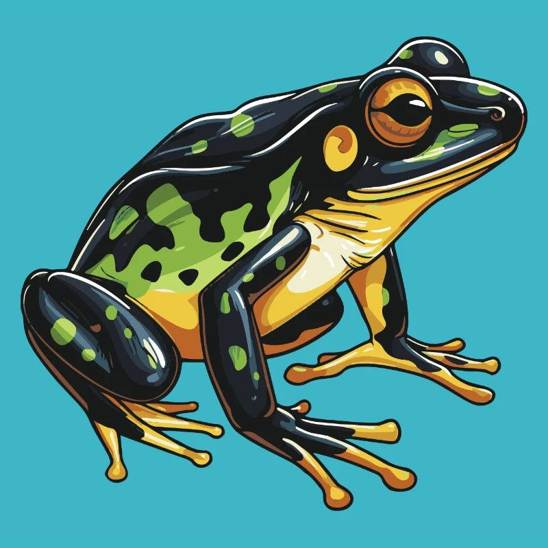 Frosch Kopf