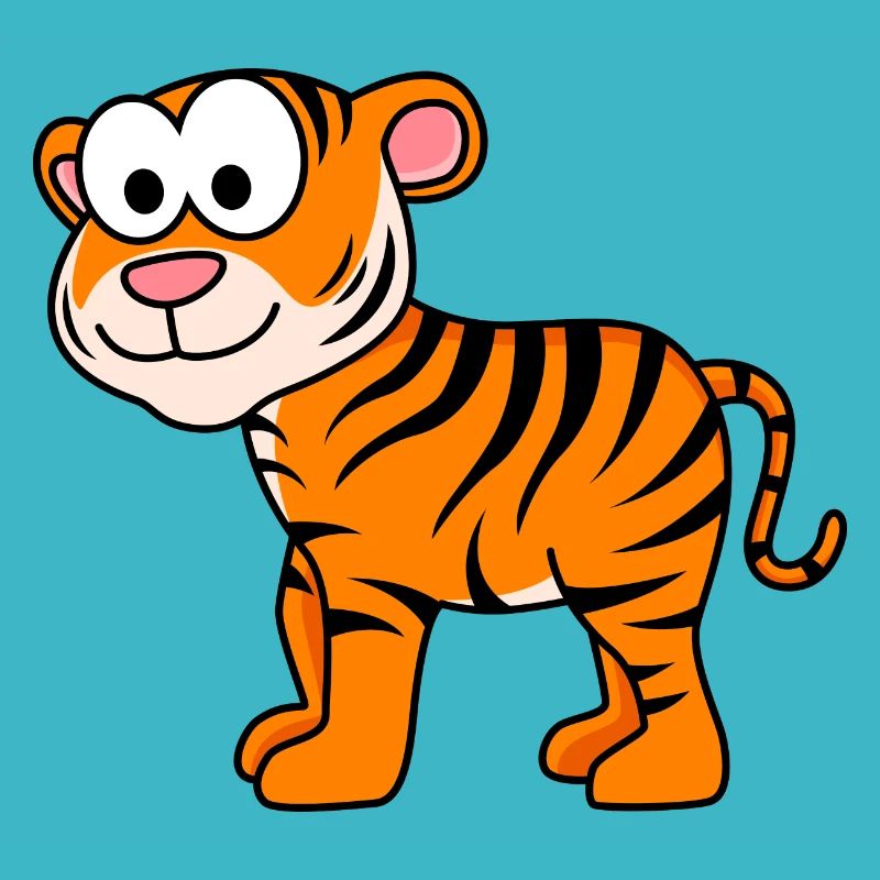 Tiger Comic Animal