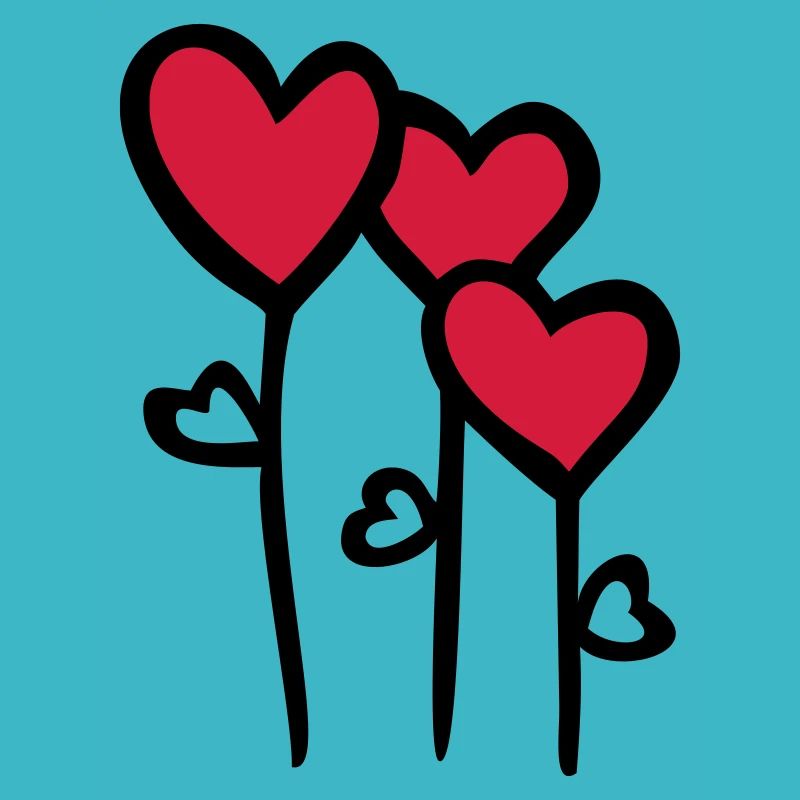 fleurs de coeur