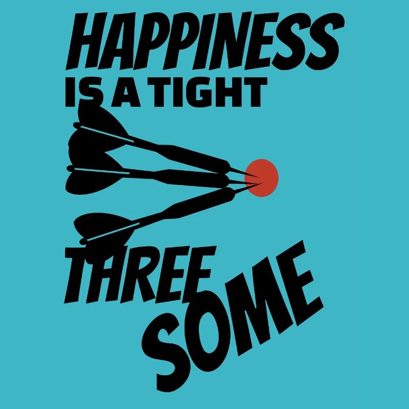 Darts Happiness is a Tight Three Some - Threesome