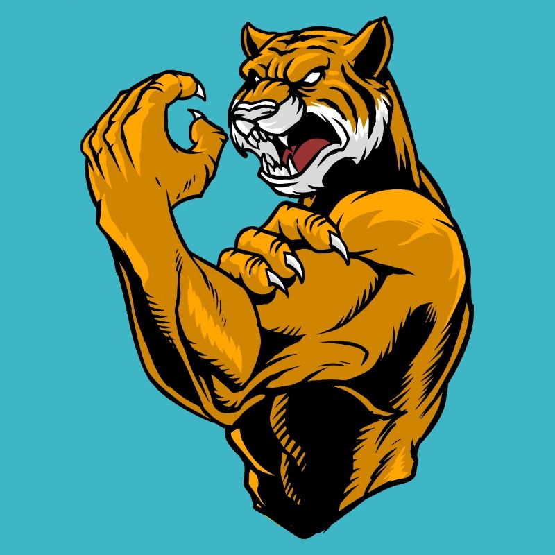 Tiger Kämpfer