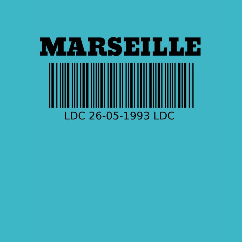 Marseille Code barre OM
