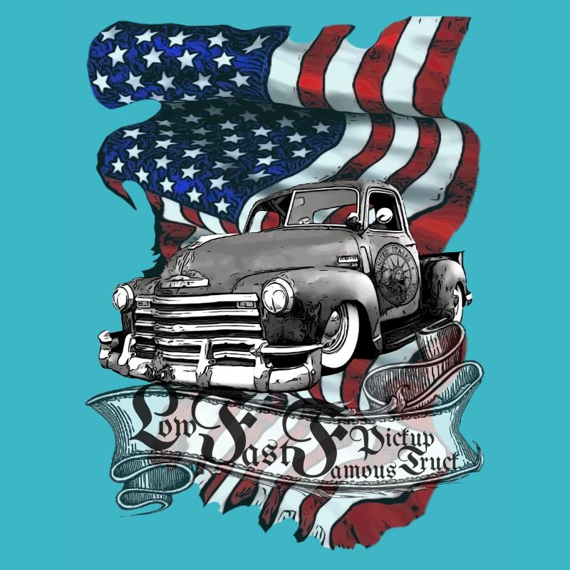 Deep and fast, V8 Pickup Truck UStates clean