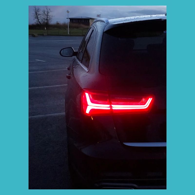 A6 Avant tail lights
