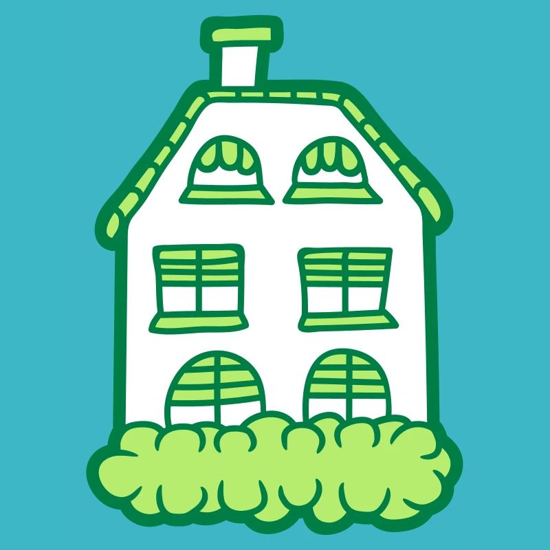 Häuschen Gemaltes Haus