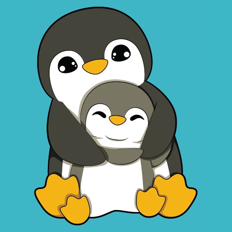 Câlin de pingouin