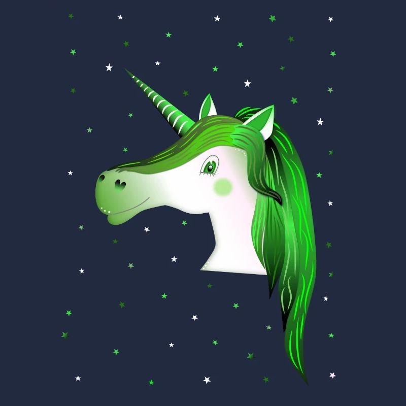 Ciel étoilé de licorne