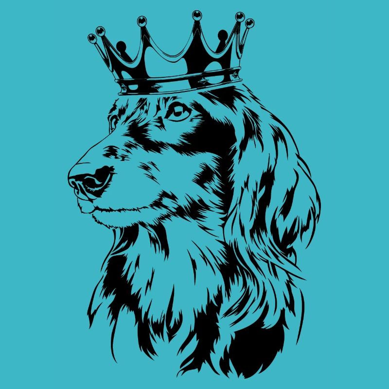 TECKEL À POIL LONG Chiens de la Couronne Wilsigns