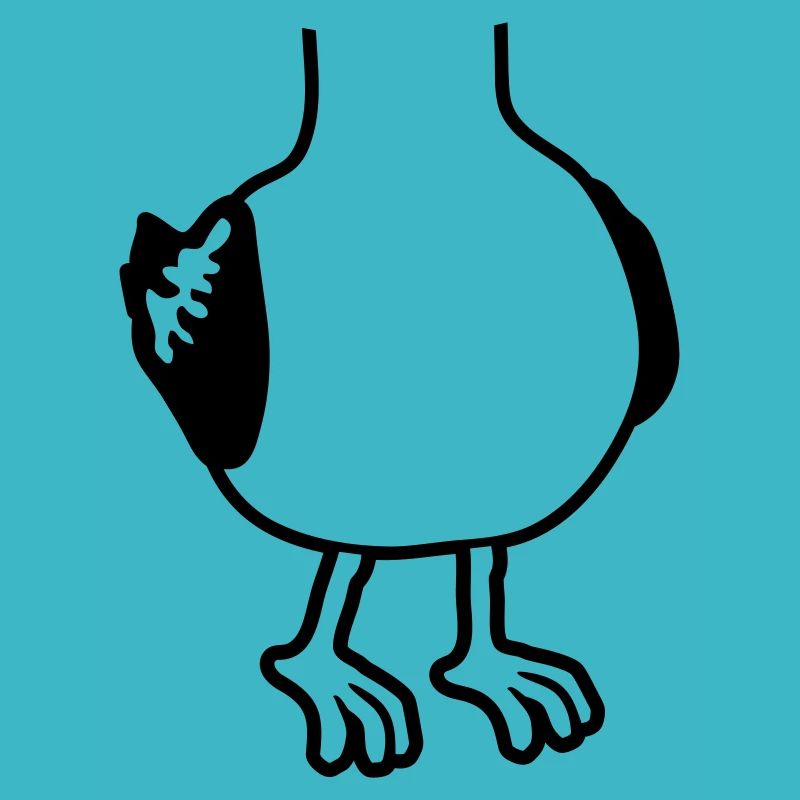 Costume seagull without head