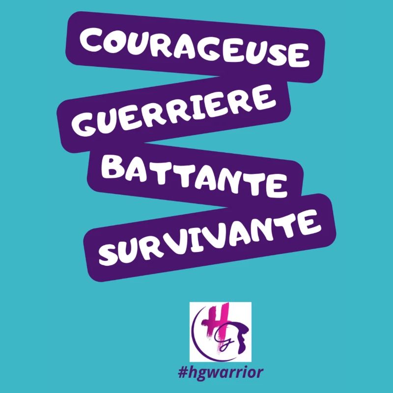 Design avec message fille