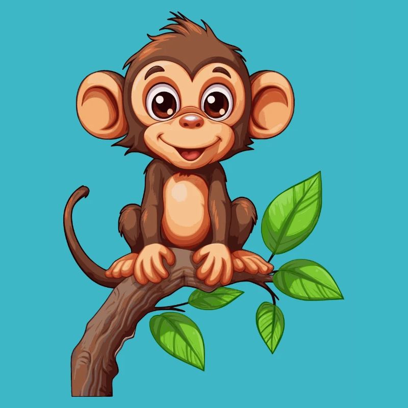 Playful Jungle Jive Monkey
