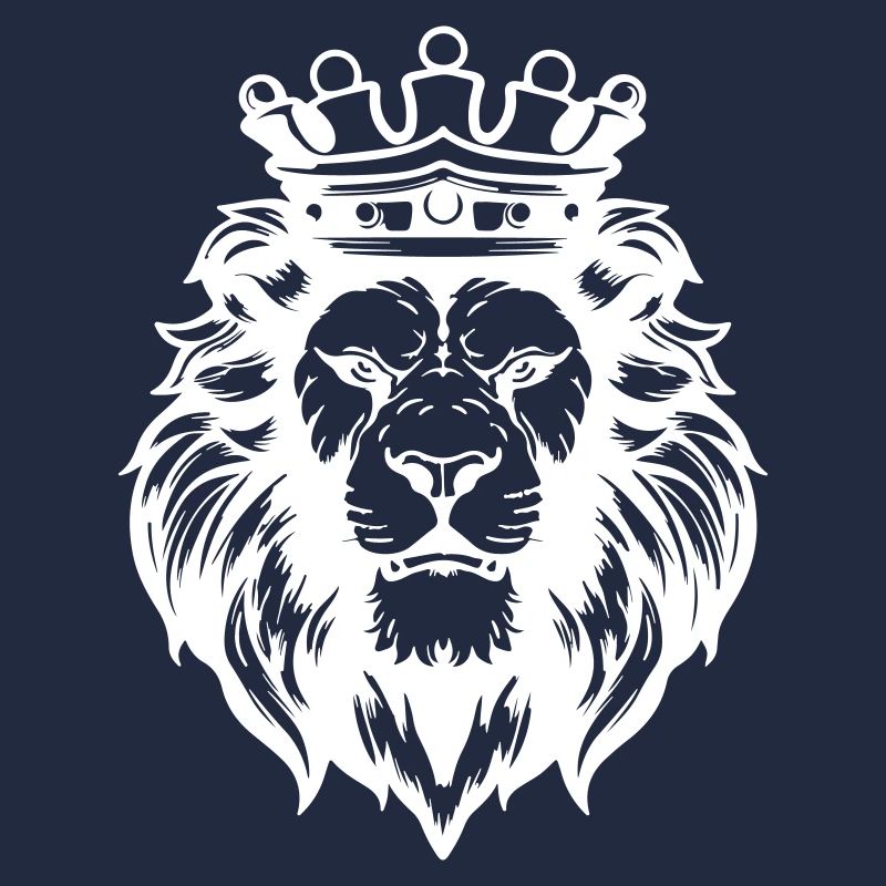 Löwe Krone Kopf König