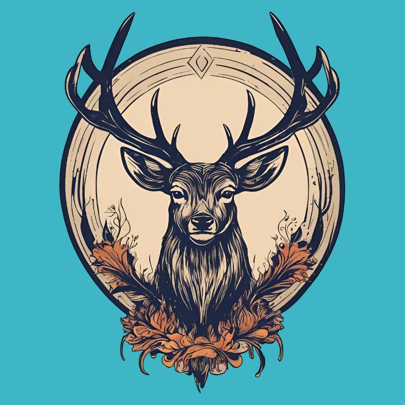 Hirsch / Bock / Tier / Wild / Wald / Wildnis