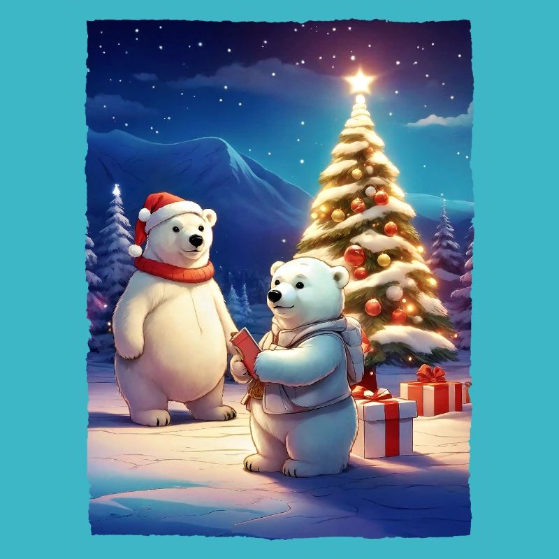 Weihnachten Eisbär 1.1