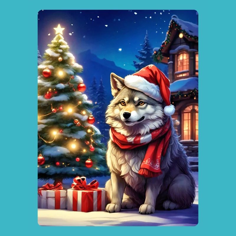 Weihnachten Wolf 1.4