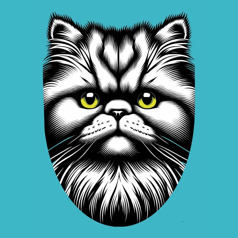 Visage de chat
