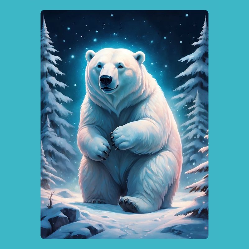 Ours De Paysage D’hiver 1.5