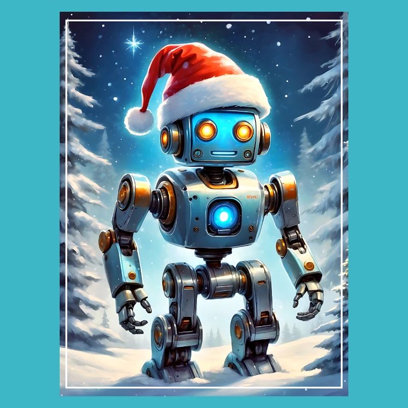 Winterlandschaft Robot 1.8