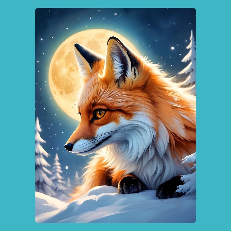 Paysage d’hiver Fox 1.11
