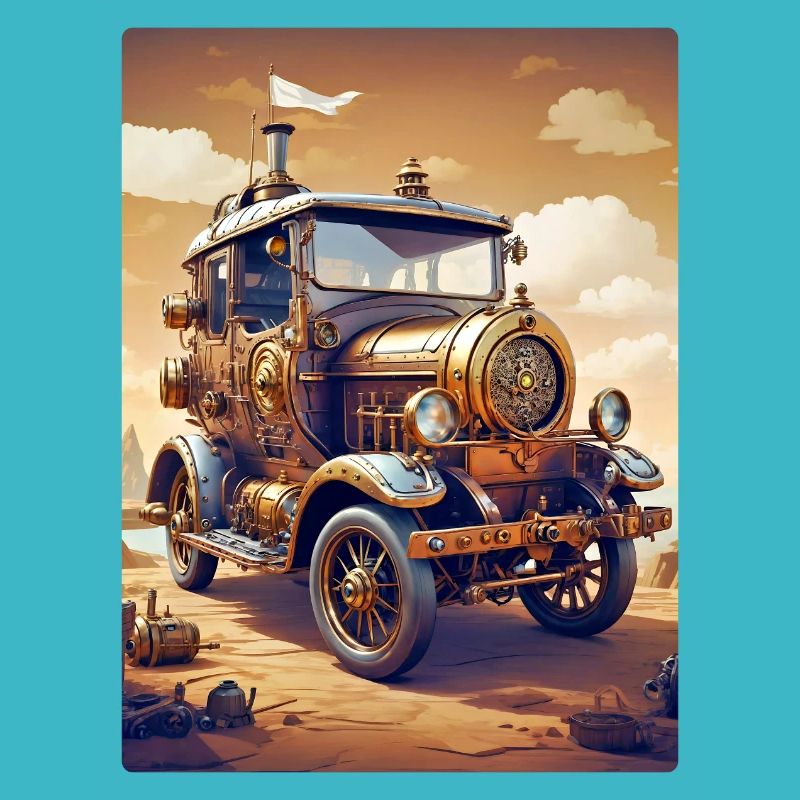 Steampunk Automobile 1.7