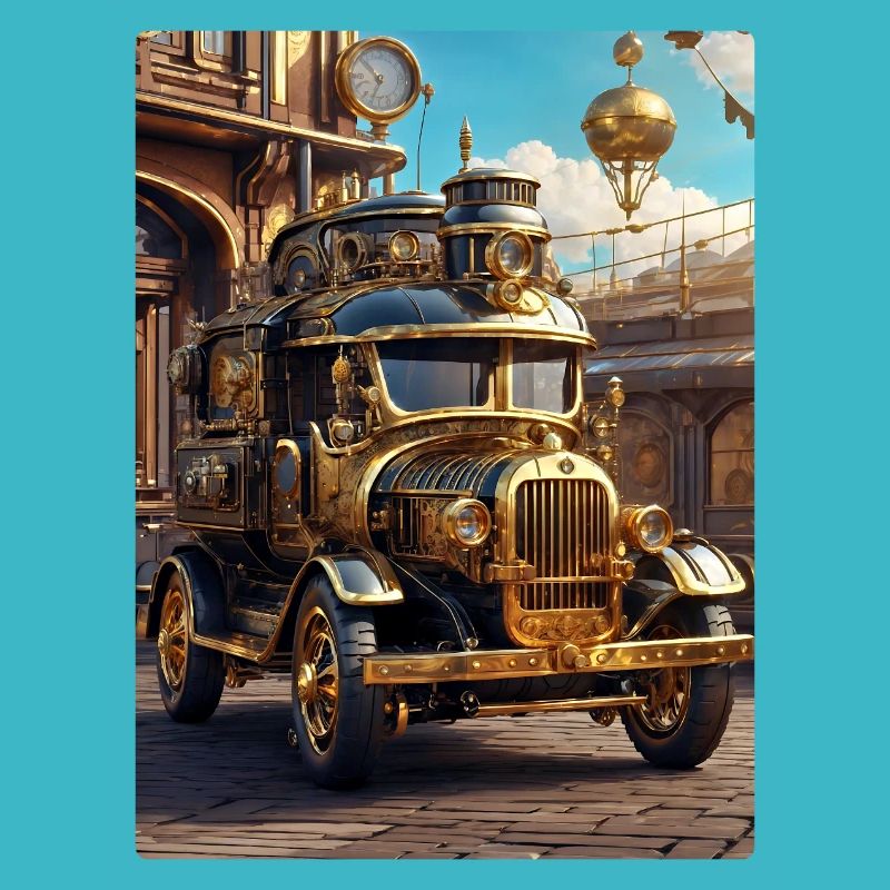Steampunk Automobile 1.8
