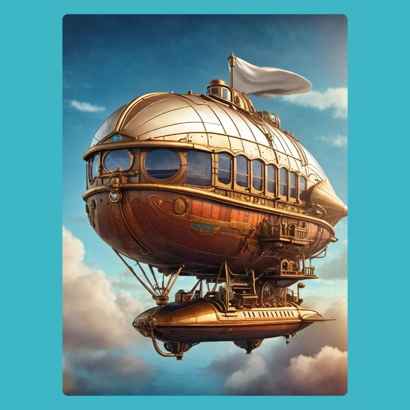 Steampunk Luftschiff 1.3