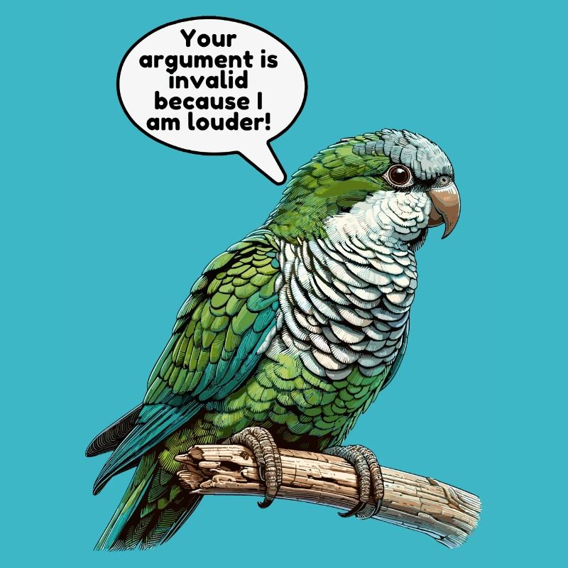 Quaker Parrot Monk Parakeet