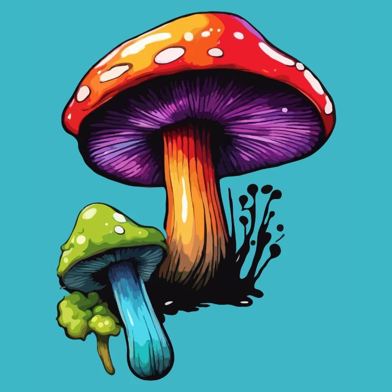 Mushroom / Mushroom / Meadow / Forest / Goa / Psy